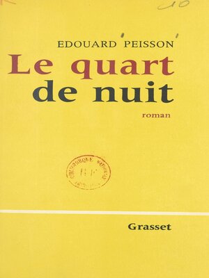 cover image of Le quart de nuit